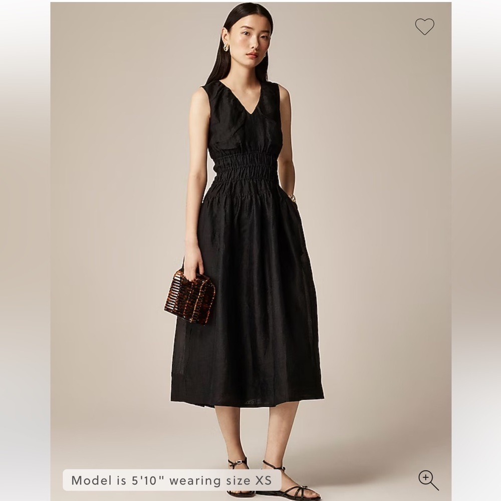NWT J. Crew Hyacinth dress in cotton poplin Size XS